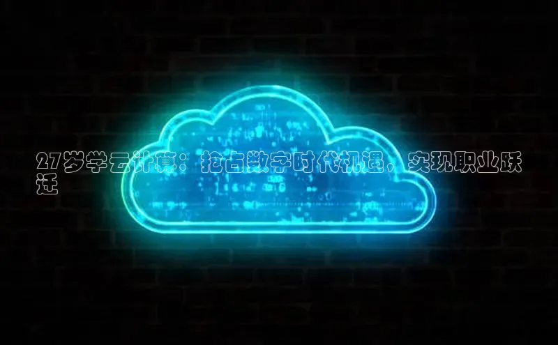 加拿大28圈合法吗赛富乐斯27岁学云计算：抢占数字时代机遇，实现职业跃
迁
