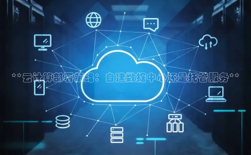 加拿大28圈曹操预测度小满支付**云计算部署策略：自建数据中心还是托管服务**
