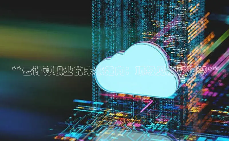 28圈.ccm小米**云计算职业的未来走向：顶级见解和洞察**