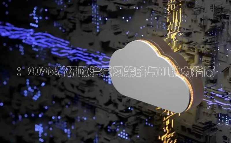 ：2025考研政治复习策略与AI助力指南